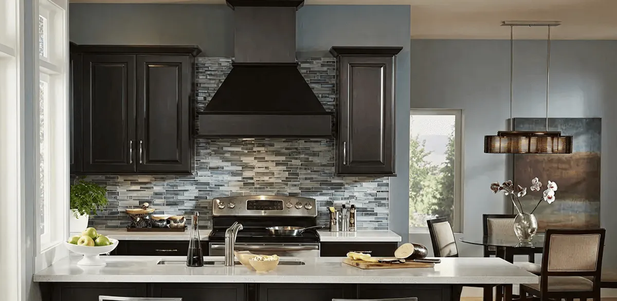 Kitchen cabinet painting and refinishing in a modern kitchen in Cape Coral, FL